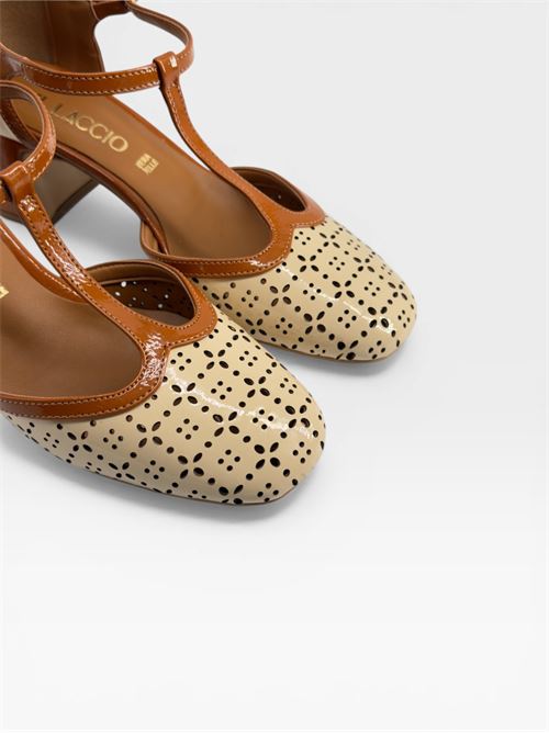  IL LACCIO | 2391M024NAPLACKCREMA CUOIO